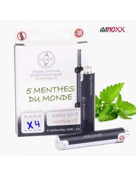 Cartouche 5 Menthes du monde - Aanoxx