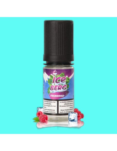 E-liquide Framboise Sel de Nicotine Iceberg - O'Jlab