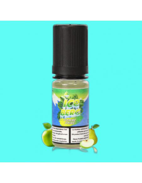 E-liquide Pomme Poire Sel de Nicotine Iceberg - O'Jlab