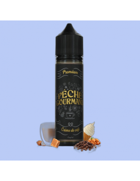 E-liquide Crème Café Péché Gourmand 50ml - O'Jlab