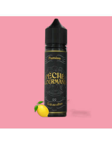 E-liquide Tarte Citron Péché Gourmand...