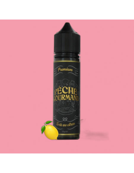 E-liquide Tarte Citron Péché Gourmand 50ml - O'Jlab