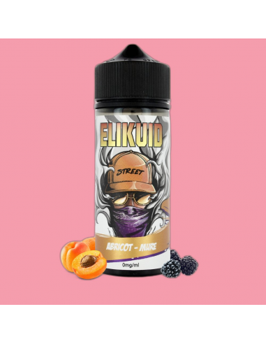 E-liquide Abricot Mûre 100ml Elikuid...