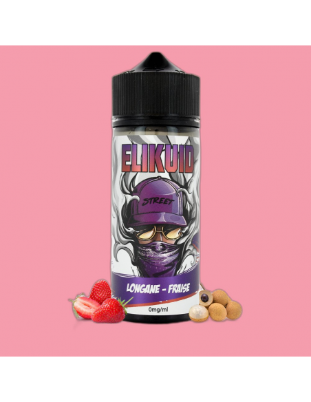 E-liquide Longane Fraise 100ml Elikuid - O'Jlab