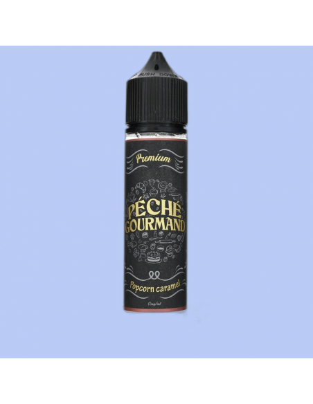 E-liquide Popcorn Caramel Péché Gourmand 50ml - O'Jlab