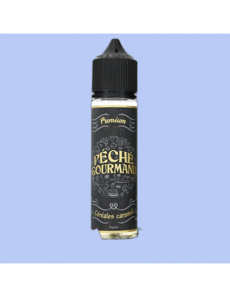 E-liquide Céréales Caramel Péché Gourmand 50ml - O'Jlab