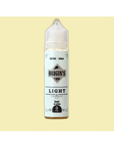 E-liquide Light 50ml Origin's -...
