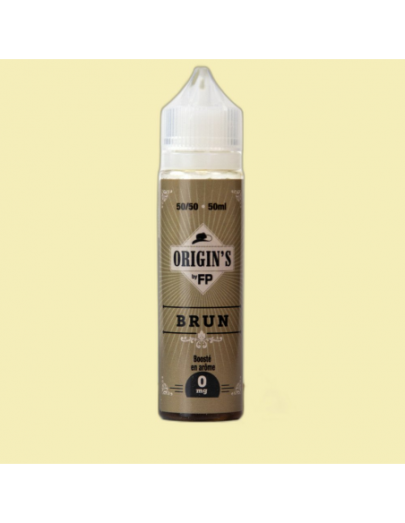 E-liquide Brun 50ml Origin's - Flavour Power