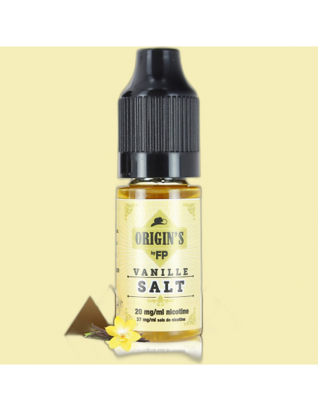 E-liquide Vanille Sel de Nicotine Origin's - Flavour Power