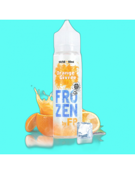 E-liquide Orange Givrée 50ml Frozen - Flavour Power