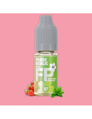 E-liquide Fraise Basilic 50/50 -...