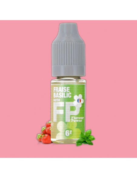 E-liquide Fraise Basilic 50/50 - Flavour Power