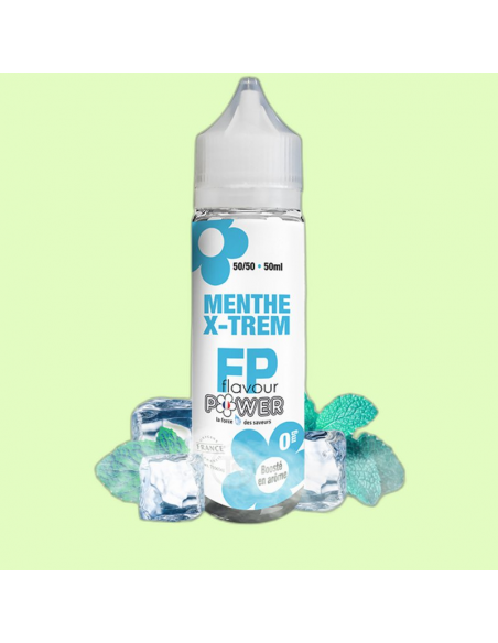 E-liquide Menthe X-Trem 50ml - Flavour Power