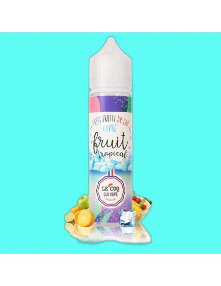 E-liquide Fruit Tropical Givré 50ml Tutti Frutti - Le Coq Qui Vape