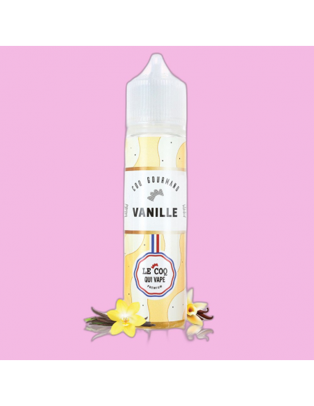 E-liquide Vanille 50ml Gourmand - Le Coq Qui Vape