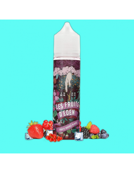 E-liquide Fruits Rouges Glacés 50ml Les Fruits d'Eden - LCQV
