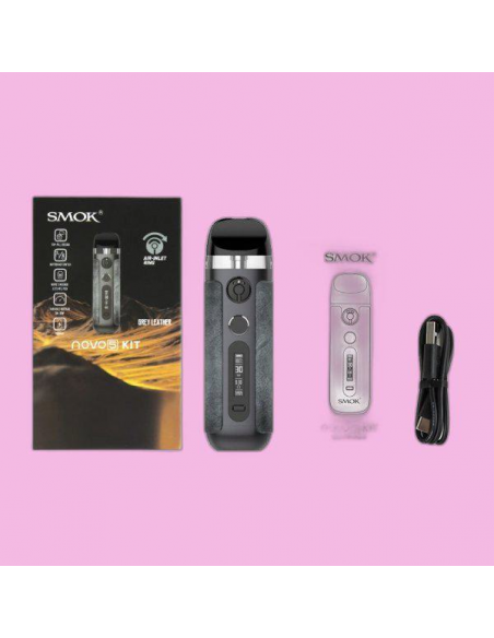 Pack Pod Novo 5 Leather - Smoktech